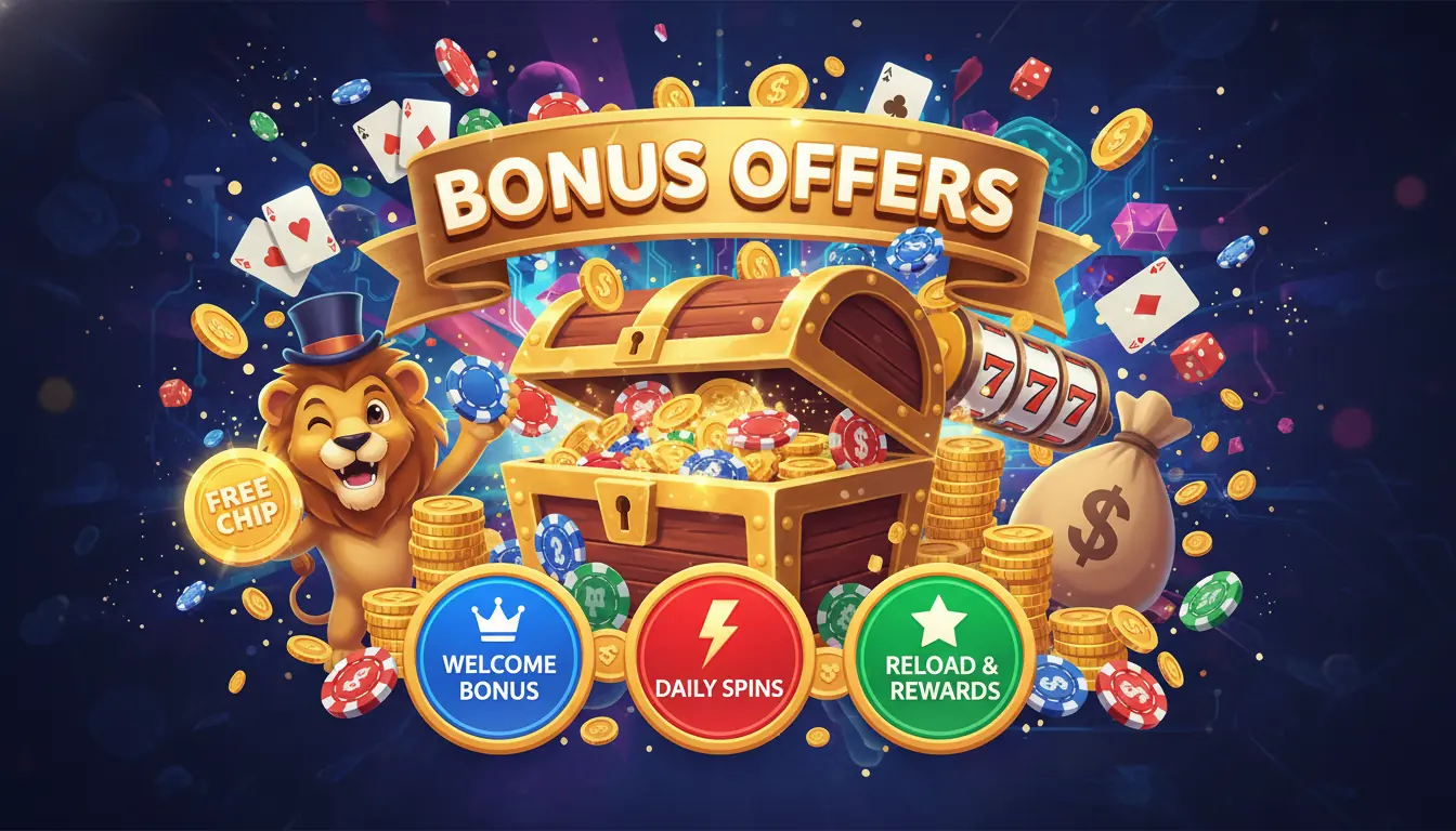 Bonus offers X3000 casino