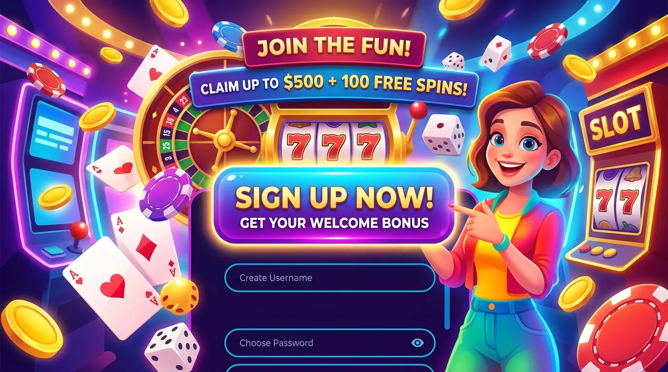 Skapa konto hos X3000 casino