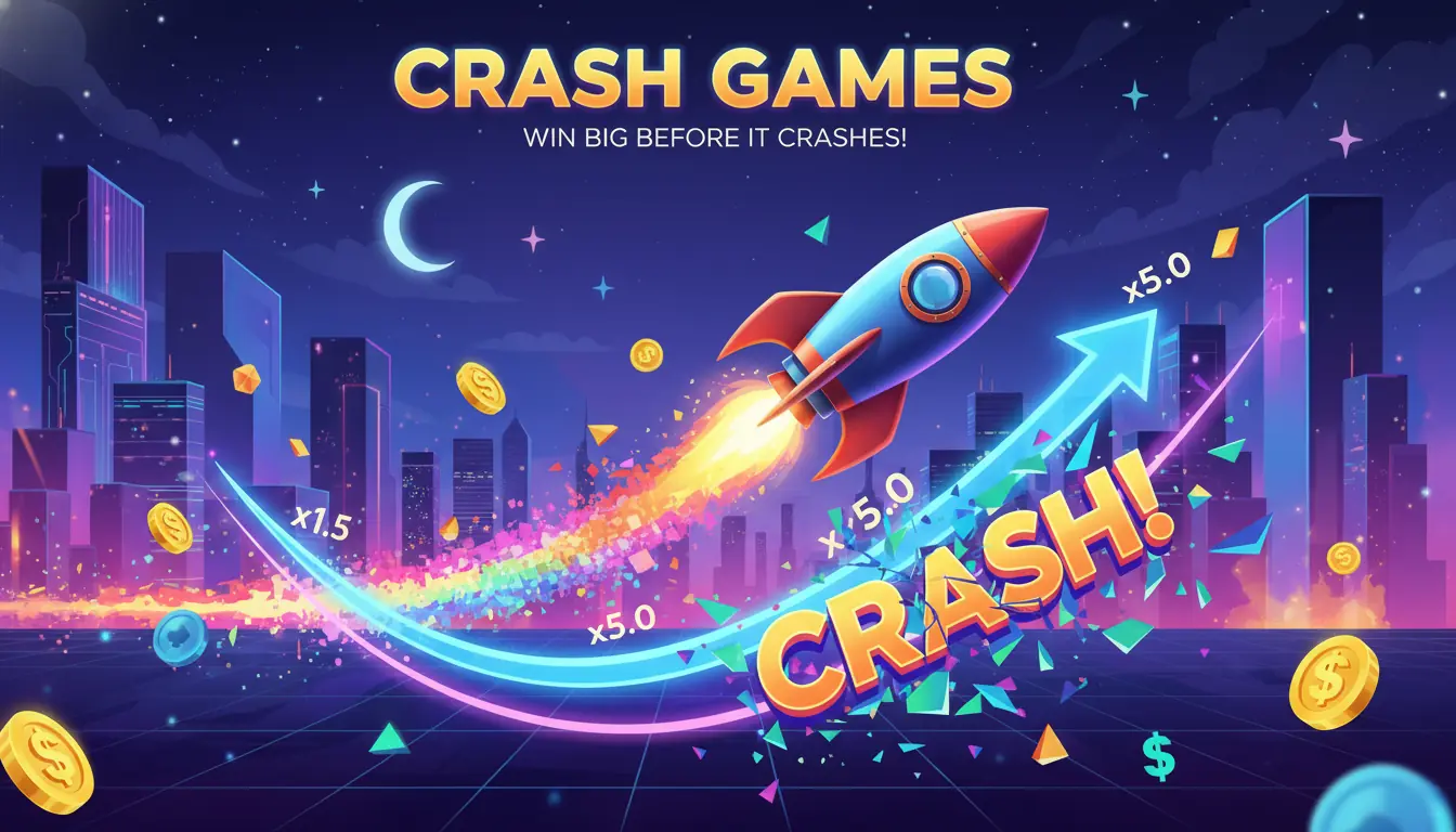 Crash hos X3000 casino